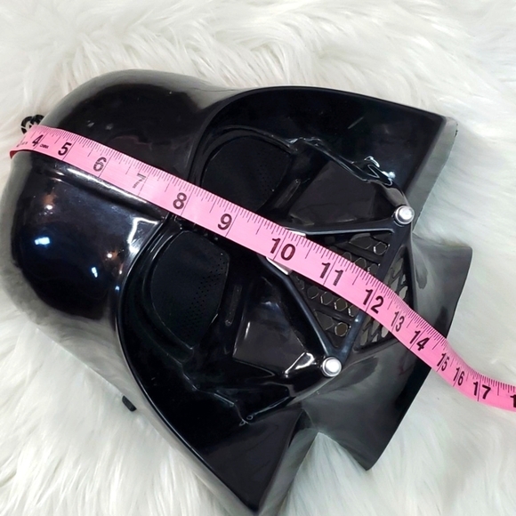 Disney Official Star Wars Darth Vader Plastic Molded Mask Halloween Costume - Picture 13 of 14